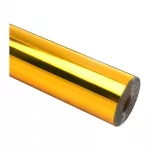 HTVRONT chromo efekto metalizuota lipni plėvelė, 30.5 cm &times; 90 cm, aukso spalvos
