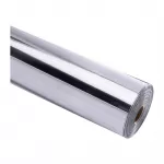 HTVRONT chromo efekto metalizuota lipni plėvelė, 30.5 cm &times; 90 cm, sidabro spalvos