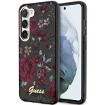 Guess GUHCS23MHCFWSA S23+ S916 žalias/kaki kietas dėklas Flower Collection