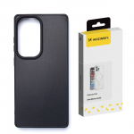 Wozinsky Anglies pluo&scaron;to dėklas su Magnetiniu Samsung Galaxy S25+ - Juodas