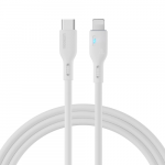 USB Laidas Joyroom "A13" baltas "Type-C / Lightning" 200cm (iki 20W)