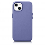 iCarer odinis dėklas iPhone 14 &Scaron;viesiai violetinis (WMI14220705-LP) (MagSafe suderinamas)