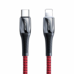 USB Laidas Joyroom "S-1224K2" raudonas "Type-C / Lightning" 120cm (iki 20W)