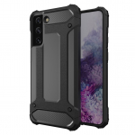 Hybrid Armor dėklas tvirtas tvirtas dėklas Samsung Galaxy S22+ (S22 Plus) juodas