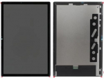 Ekranas Samsung X200/X205 TAB A8 10.5 2021 su lietimui jautriu stikliuku Black originalus (service pack)