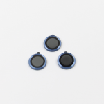 Rinkinys of lens glasses for iPhone 17 Pro Max tamsiai mėlynas