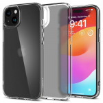 Dėklas telefonui SPIGEN ULTRA HYBRID - IPHONE 15 &scaron;alčio skaidrus