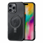 Dėklas Dux Ducis "Aimo Magnetic Stand" Apple iPhone 17 Pro Max juodas
