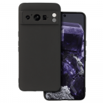 Matinis galinis dėklas telefonui GOOGLE PIXEL 8 PRO juodas