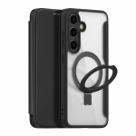 Dėklas Dux Ducis "Skin X Pro Ring Stand" Samsung S938 S25 Ultra juodas