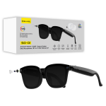 Blavec i&scaron;manieji akiniai SG-01 HD kamera, AI, Wi-Fi (SG01-B) juodi