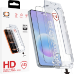 Tel Protect Dust-Free Easy Fit Full Glue 6D grūdintas stiklas skirtas Samsung Galaxy A56/A57 5G juodas