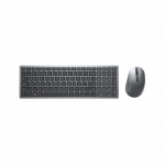 DELL KM7120W klaviatūra RD belaidis ry&scaron;ys + &bdquo;Bluetooth&ldquo; QWERTY JAV tarptautinė versija Pilka, Titanas