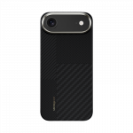 Benks Montage Magnetinė Armor Air Kevlar Dėklas Metalinis Rėmas 600D+1500D (MB68) ant Iphone 17 Air - juodas