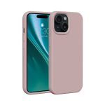 Etteri silikoninis dėklas telefonui iPhone 15 6,1 &scaron;viesiai rožinis