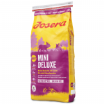 Josera Minideluxe sausas pa&scaron;aras mažų veislių &scaron;unims