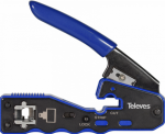 RJ45 jungties presavimo ma&scaron;ina su automatiniu pjovimu Televes 209802