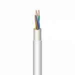 Instaliacinis kabelis (N)YM-J 4&times;1,5 mm&sup2; baltas 100 m NKT 172111012C0100