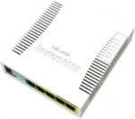 Switch|MIKROTIK|CSS106-1G-4P-1S|5×10Base-T / 100Base-TX / 1000Base-T|1xSFP|CSS106-1G-4P-1S