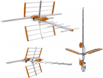 TV ANTENNA AX GALAXY COMBO DVB-T zew