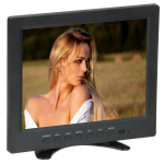MONITORS VGA, HDMI, AUDIO, 1XVIDEO, USB, TĀLVADĪBAS PULTS TFT-10/CCTV-V2 10&nbsp;"