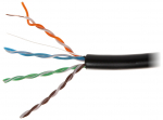 Susuktos poros kabelis UTP/K5/305M/PE/MTC METACON