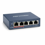 4 prievadų greitojo eterneto nevaldomas PoE jungiklis Hikvision DS-3E0105P-E(B)