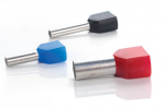 Izoliuotas dvigubas vamzdis 1,5 mm2 DUID-2×1,5-8 RED (100 vnt.)