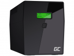 Žaliųjų elementų MICROSINE 1000VA 700 W avarinis UPS su LCD ekranu UPS08