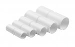 Kieta kabelio kanalo jungtis, tiesi WHITE ZPL-16 (1 vnt.)