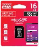 GOODRAM microSD atminties kortelė UHS-I 16GB