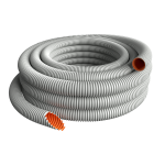 Gofruotas vamzdis D=20mm 320N 50m &scaron;viesiai pilkas EVOEL FL-0H-SMART EVOPIPES 1030402050002A08002