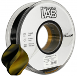 Silk PLA Dual Color Black Gold 3D Plastikas Professional LAB 1.75mm 1kg