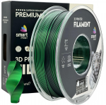 Silk PLA Dual Color Black Green 3D Plastikas Smart Print 1.75mm 1kg
