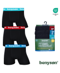 BENY-7017 Vyri&scaron;ki bambukiniai bokseriai BENYSON (3 vnt.) M