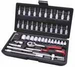 Galvučių komplektas 1/4" 48-vnt CLASSIC, KS Tools