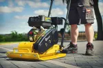 Vibroplok&scaron;tė GEKO CNP80, 76 kg, su Loncin varikliu G80201