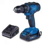 Akumuliatorinis suktuvas/gręžtuvas BC-DD60-X 20V, set S (2Ah + charger), Scheppach