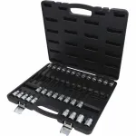 1/2&acute;&acute; bit socket set for hexagon socket screws, 30 pcs, KS Tools