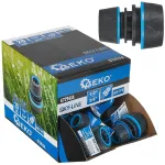 Pereinamoji žarnos remonto jungtis SKY-LINE, 1/2&Prime;&ndash;3/4&Prime;, ekspozicinė dėžutė GEKO G72941A