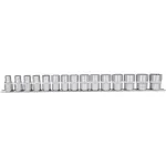 Dvylikakampių galvučių komplektas 1/2" 10-24mm 15pcs, KS Tools
