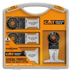 Multi-cutter blade set for wood 4-piece STARLOCK, CMT