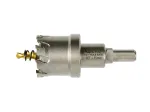 Karbidinė gręžimo karūna metalui TCT, 35 mm, su titanu dengtu grąžtu GEKO G39686