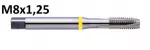 Sriegiklis M8x1,25 HSS-E Form B for through holes M8x1,25mm, Exact