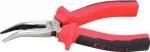 Replės smailianosės lenktos 165mm ERGO, KS Tools