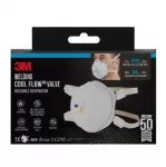 Respiratorius su i&scaron;kvėpimo vožtuvu 9928, suvirintojams, retail pack FFP2, 3M