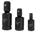Kardaninių smūginių &scaron;arnyrų rinkinys 1/4", 3/8", 1/2" KD10530