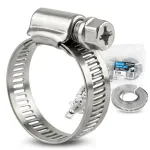 Sąvaržų juostos rinkinys su 10 užveržimo elementų, 8 mm &times; 3 m GEKO G17322