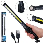 Dirbtuvių lempa su magnetu ir galios reguliavimu, LED COB 10 W, 1800 mAh, 450 lm, IP44