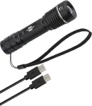 LuxPremium TL 601 AF Rechargeable LED Flashlight, 600 lm, USB-C, IP67, Brennenstuhl